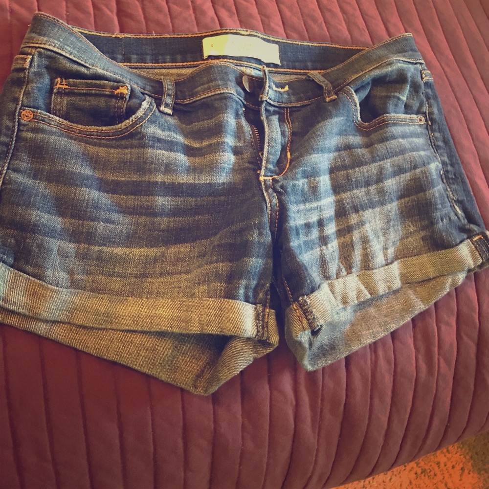 Lightly worn Abercrombie and Fitch shorts