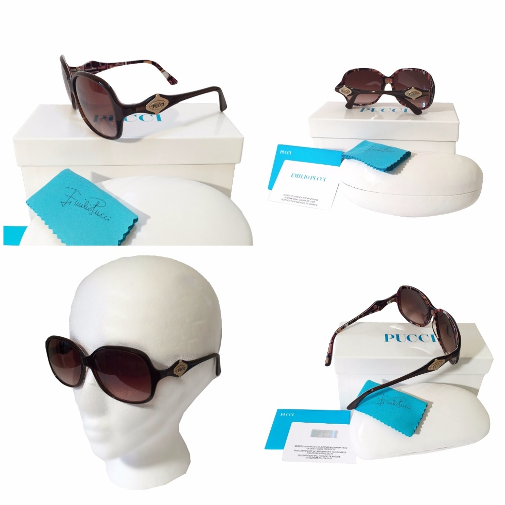 $425 NEW w/ Box, Case & Cards PUCCI SUNGLASSES