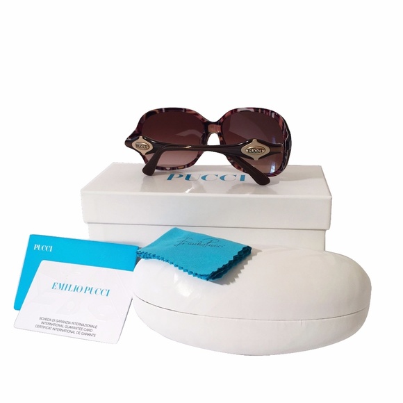 $425 NEW w/ Box, Case & Cards PUCCI SUNGLASSES