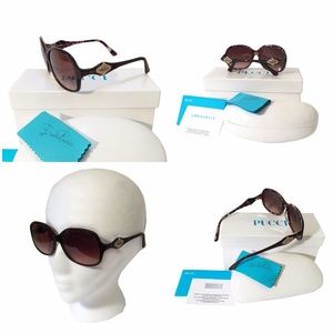 $425 NEW w/ Box, Case & Cards PUCCI SUNGLASSES