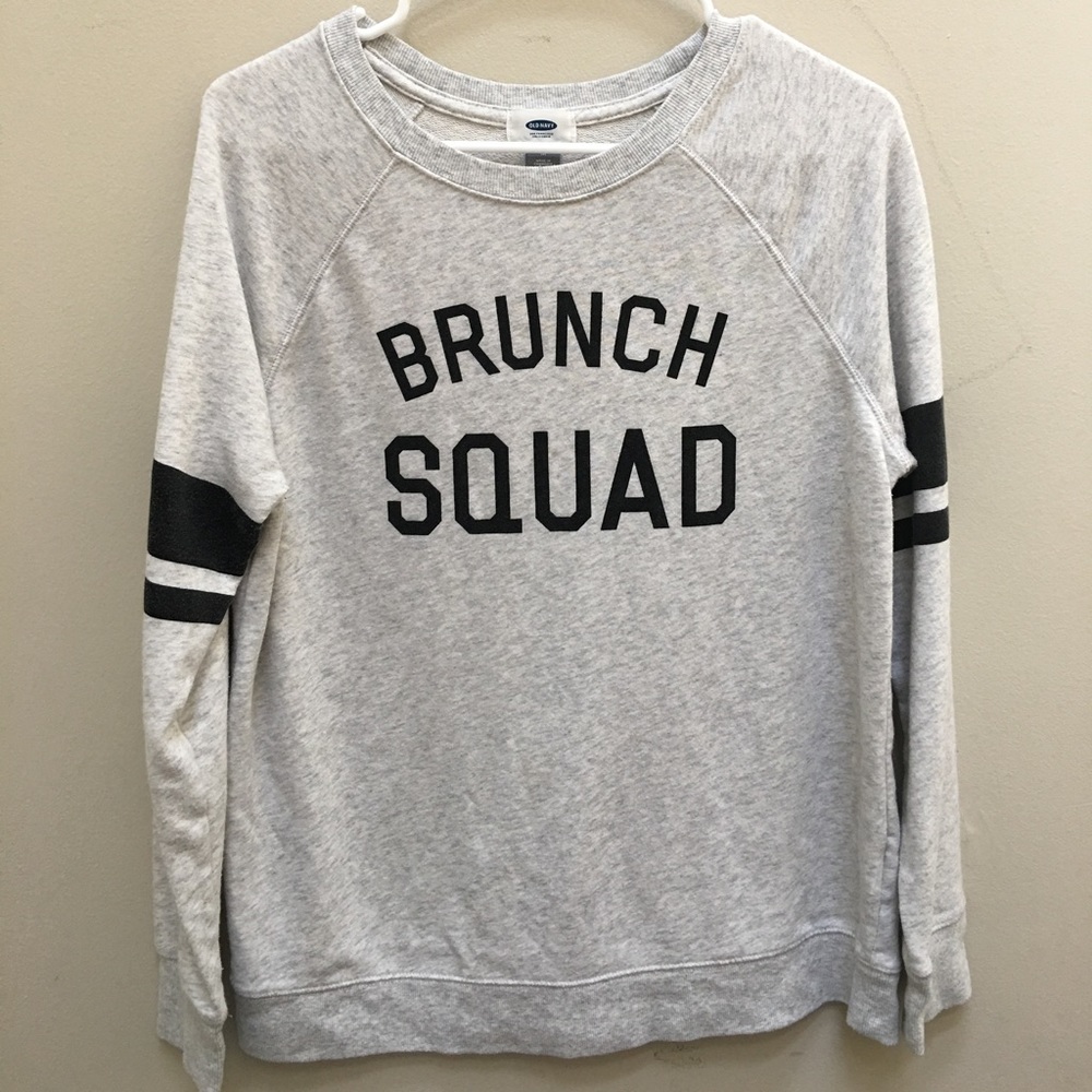 Brunch squad jersey pullover
