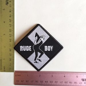 Ska Two-Tone Rude Boy Sew / Iron On Patch 2Tone Ska Specials Reggae Rocksteady E - Foto 11