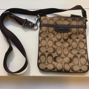 Signature Coach Crossbody Bag