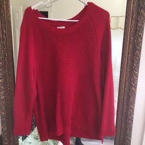 Sonoma Red Sweater