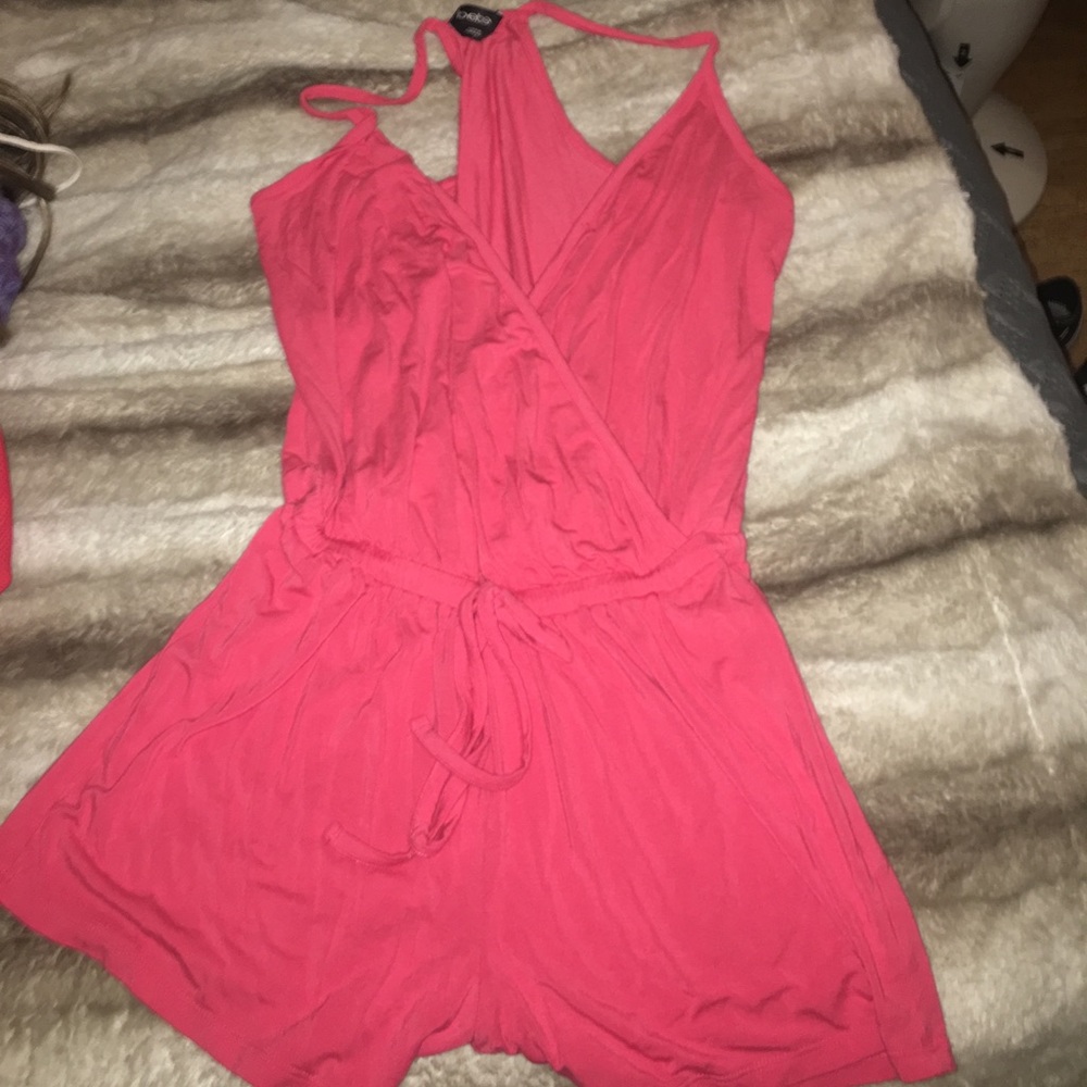 Bebe peach jumper