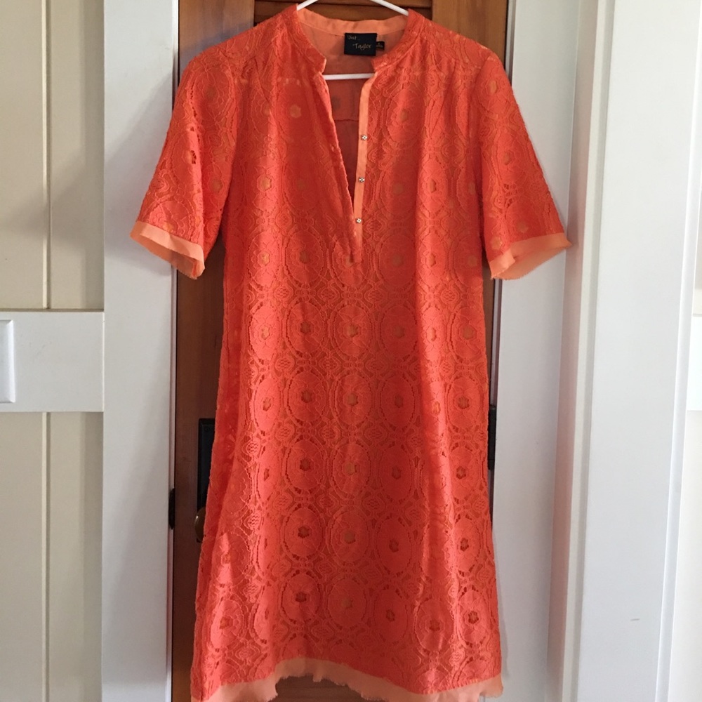 Lace Shirt Dress