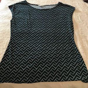 Banana Republic capped sleeves blouse