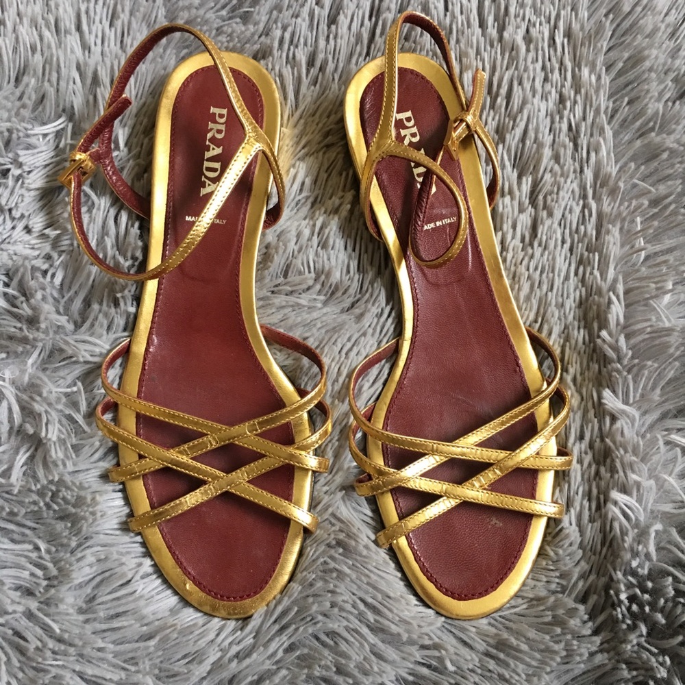 Authentic Prada Sandals