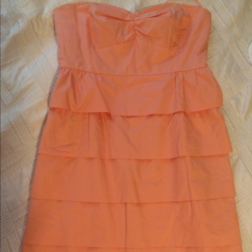 J Crew sweetheart neckline strapless dress