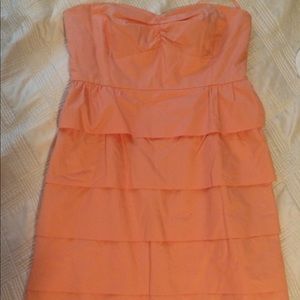 J Crew sweetheart neckline strapless dress