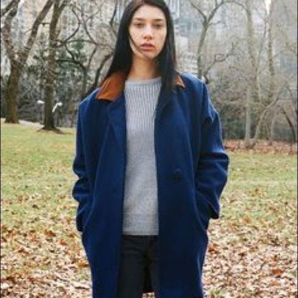 Discontinued American Apparel Long Wool Coat