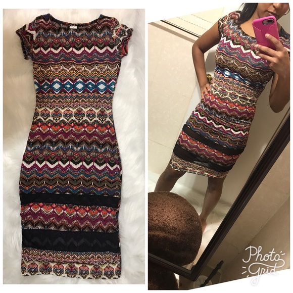 Dresses & Skirts - Fall dress with mesh detailing