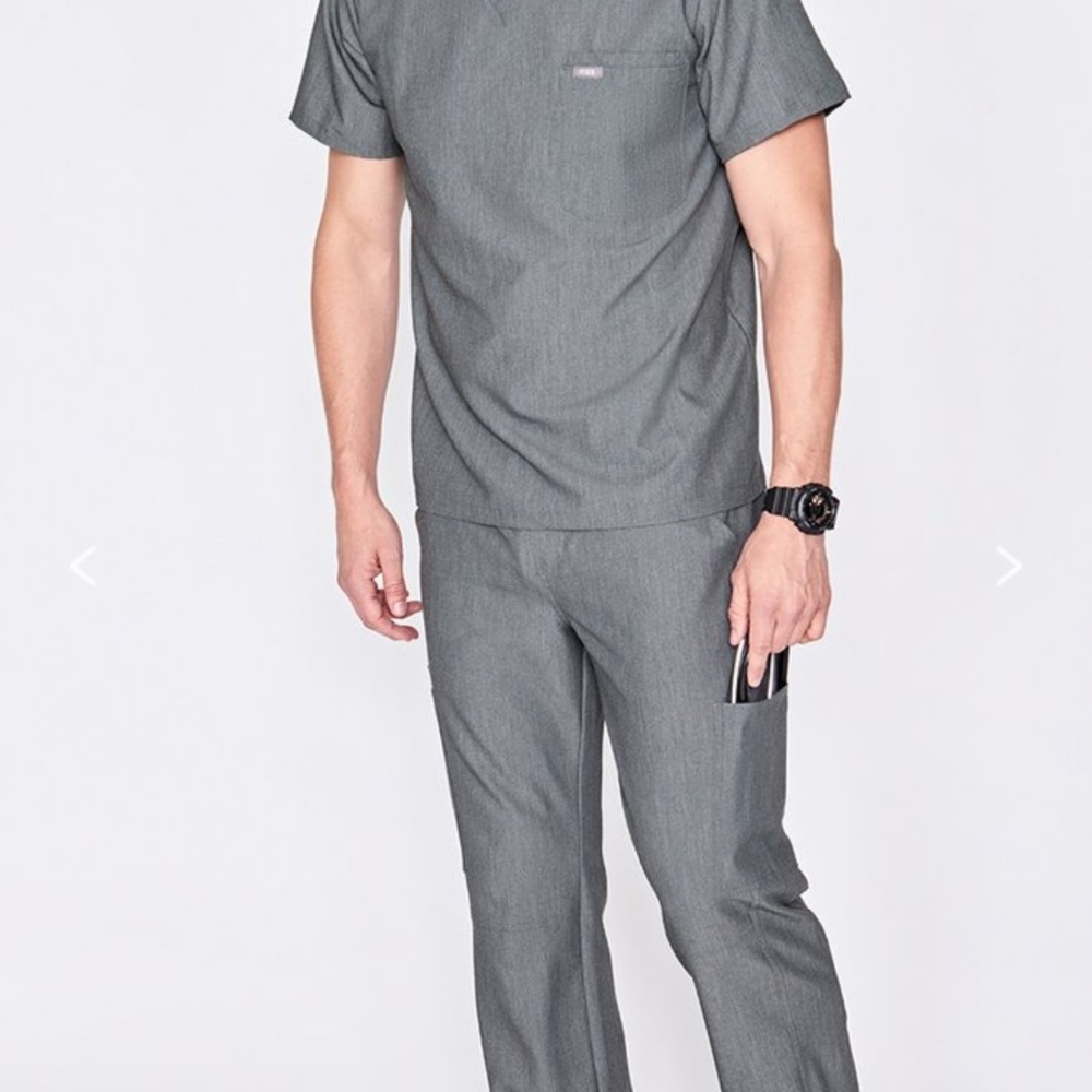 Men's cargo scrub pants