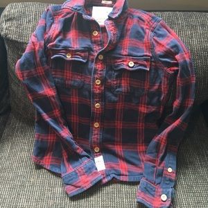 Men's Abercrombie muscle Flannel