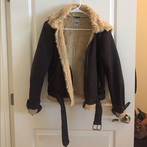 ASOS moto jacket in brown❤️