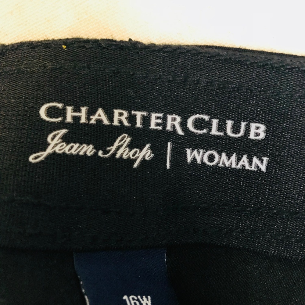 Charter Club (16) Button Front Denim Skirt - Picture 5 of 5