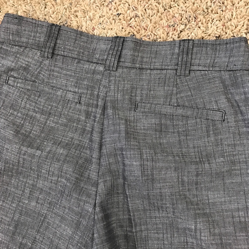 Dress Barn Gray Bermuda Dress Shorts - Picture 7 of 8