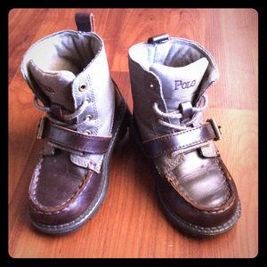 RALPH LAUREN Leather boots