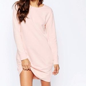 ASOS Sweat Dress With Pockets ASOS Sweat Dress With Pockets