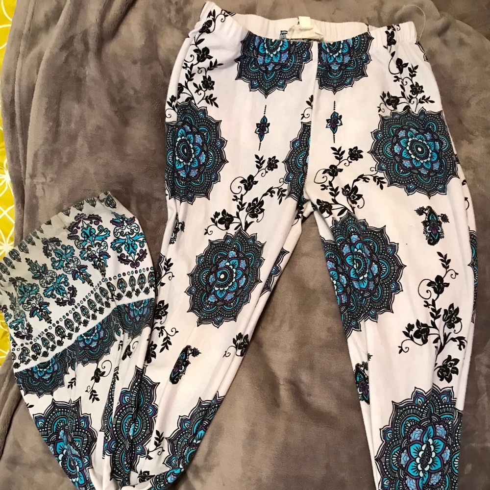 Hippie/boho bell pants