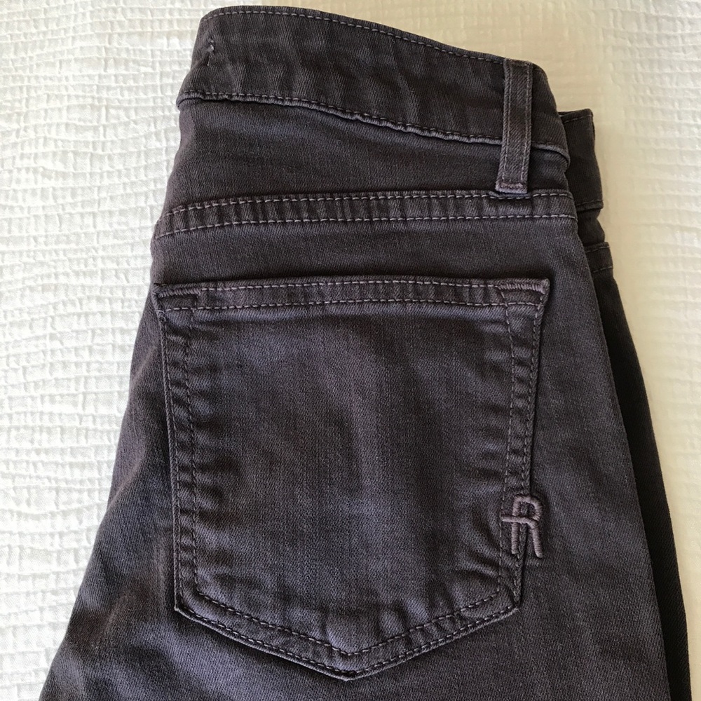 ✨HP✨ Rich & Skinny Eggplant Mocha Skinnies - Picture 4 of 6