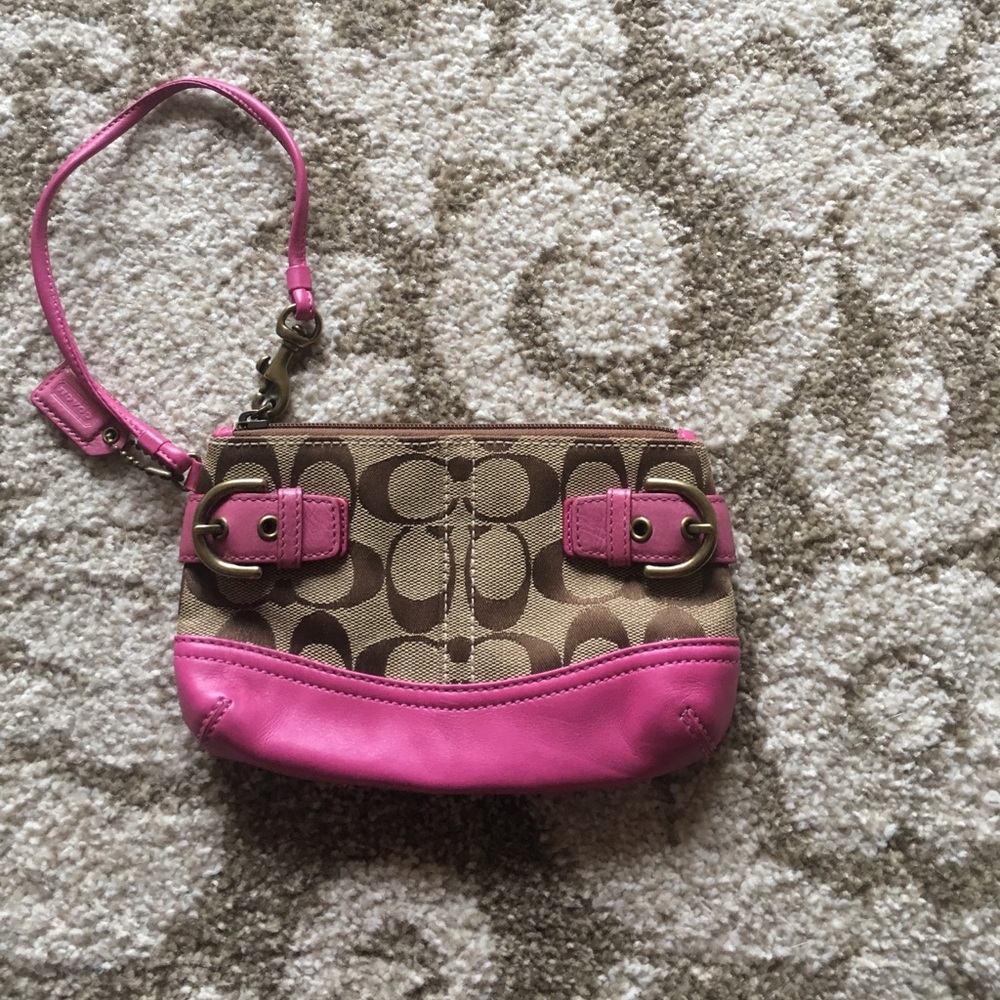 Authentic Coach wristlet