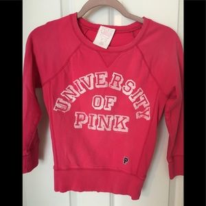 Pink Victoria's Secret XSmall Sweatshirt