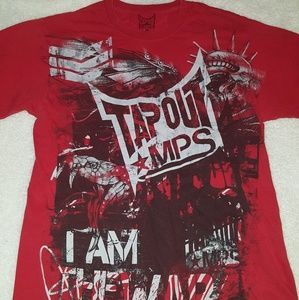 Red Tap out Tee