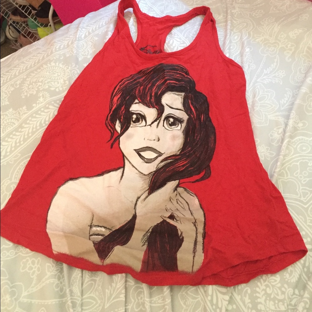 Little mermaid tank top