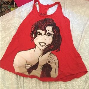 Little mermaid tank top