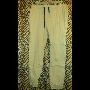 Guys Tan Joggers
