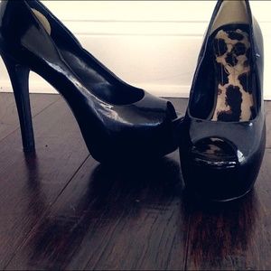 Black heels