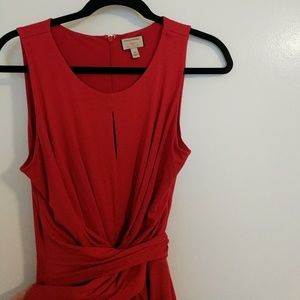 Banana Republic Issa Collection Red Wrap Dress