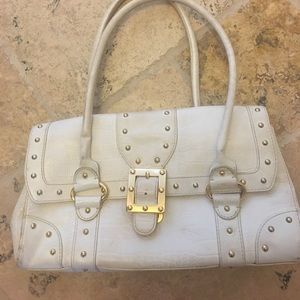 Micheal Kors white handbag