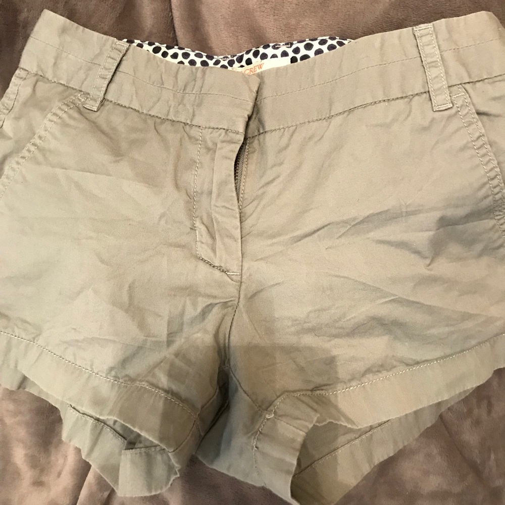 J. Crew chino shorts