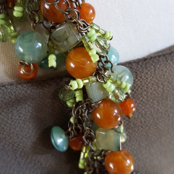 Gorgeous Boho beaded semi precious stone belt main image 4