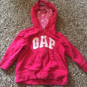 Pink hoodie