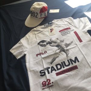 Polo 92 stadium tee new with tags