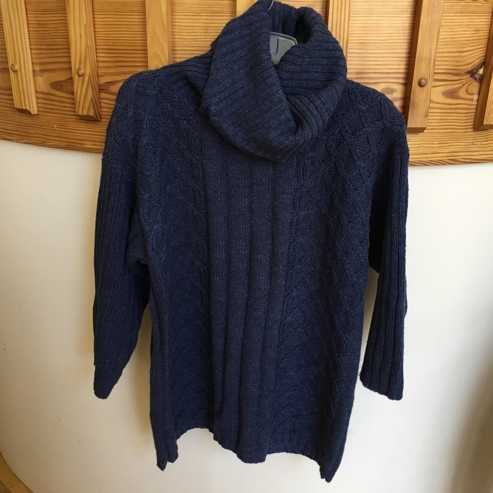 Winter  Cable Turtleneck Sweater
