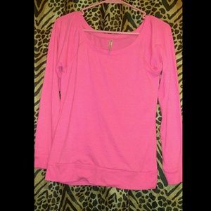 Pink Long Sleeved Shirt