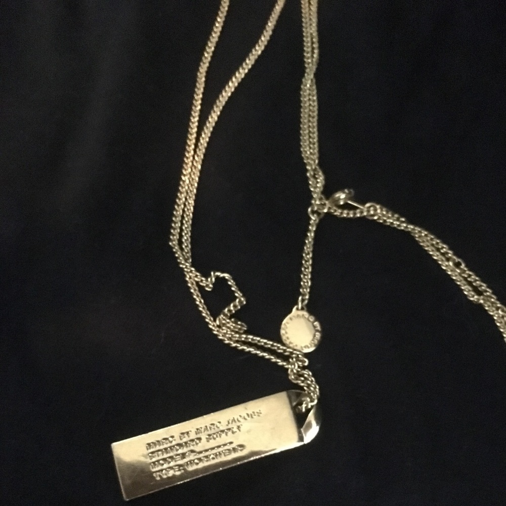 Marc Jacobs gold necklace