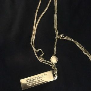 Marc Jacobs gold necklace