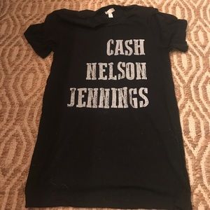 Cash, Nelson, Jennings t-shirt