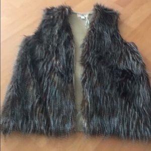 Fuzzy vest