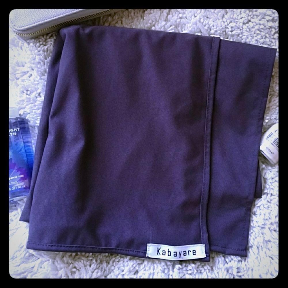 Kabayare Smoky Purple Gray Hijab/Scarf