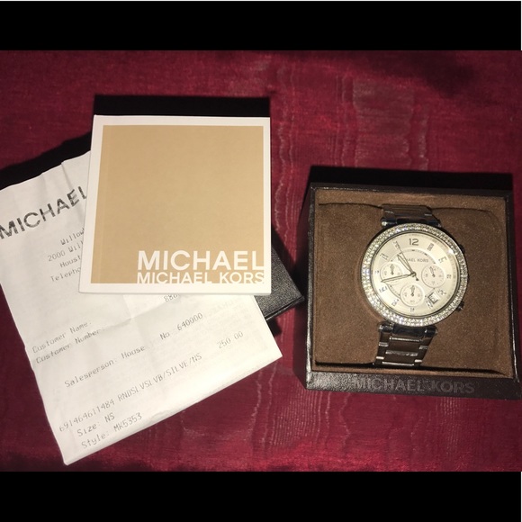 Silver Michael Kors women\'s Watch