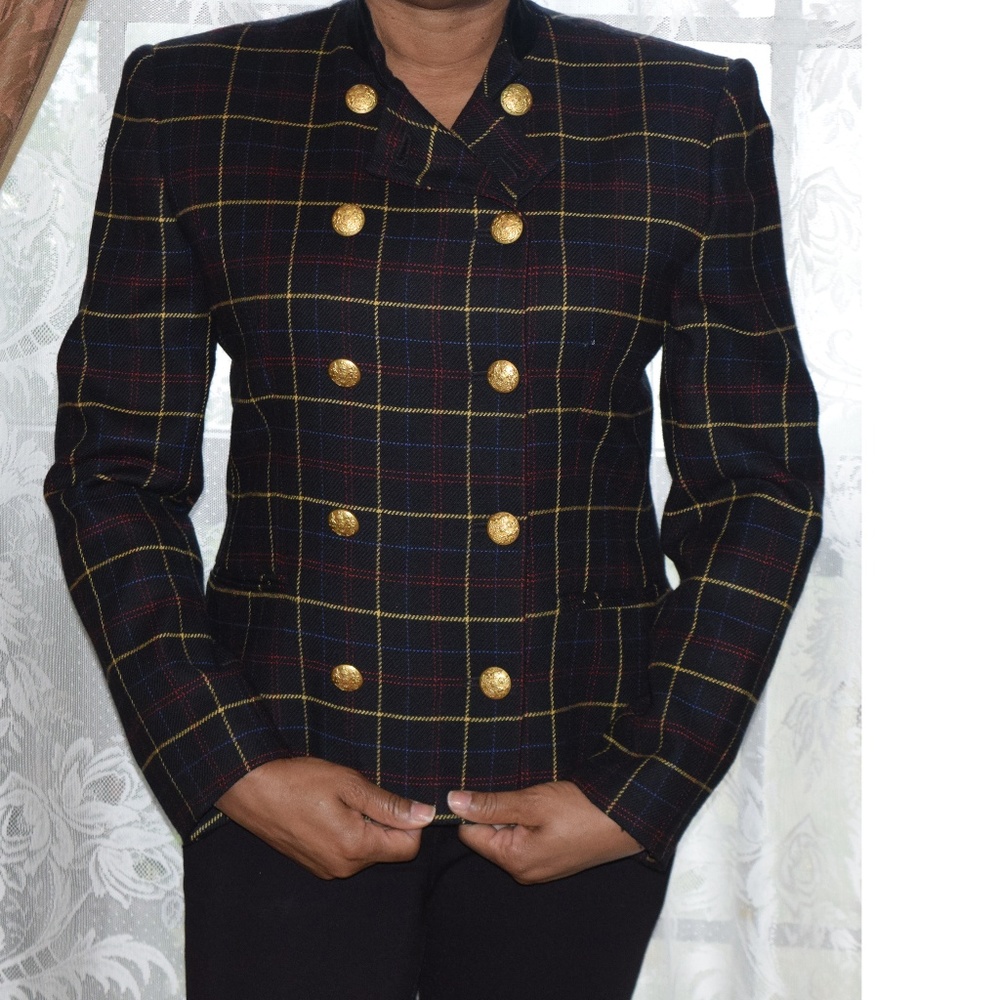 SALE-Double breasted wool jacket-Sale