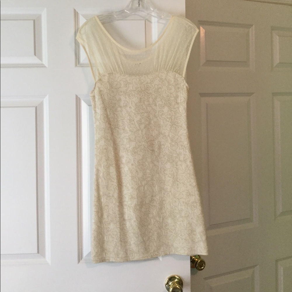 Free People Ivory Dress