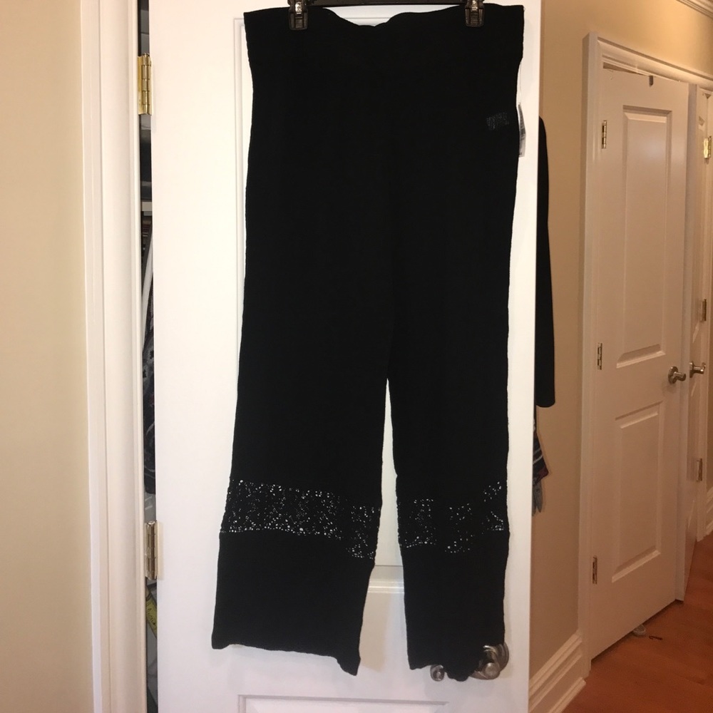 (NWT) woman's black pants from PAC sun