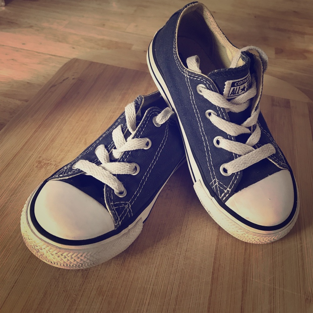 Navy Blue Converse